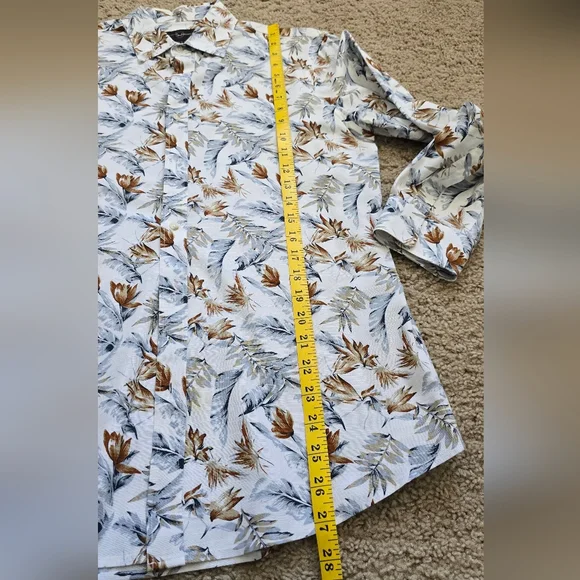 Black Brown 1826 Button Down Size Small Shirt - Picture 6 of 6